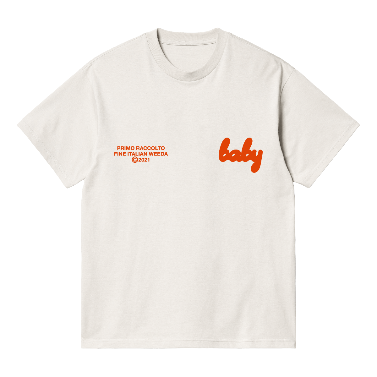 Baby Weeda White T-shirt Strains